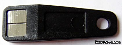 Универсальный домофонный ключ двухконтактный, для домофонов Цифрал и Беркут с двухконтактным считывателем